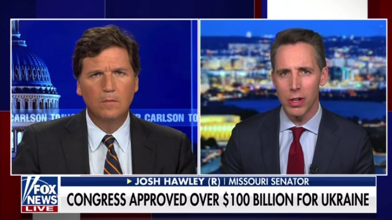 JOSH HAWLEY: We have spent over $100B in Ukraine meanwhile the people of Ohio have been poisoned and our infrastructure is crumbling