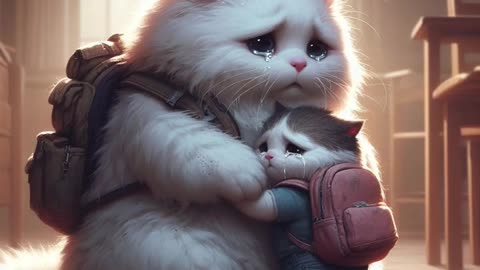 The story of a cat who returned to his family after many hardships