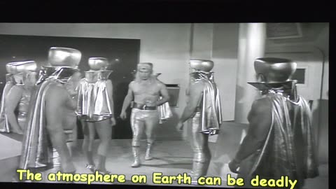 "Santo vs the Martian Invasion" Meet the fit, blonde Martians!