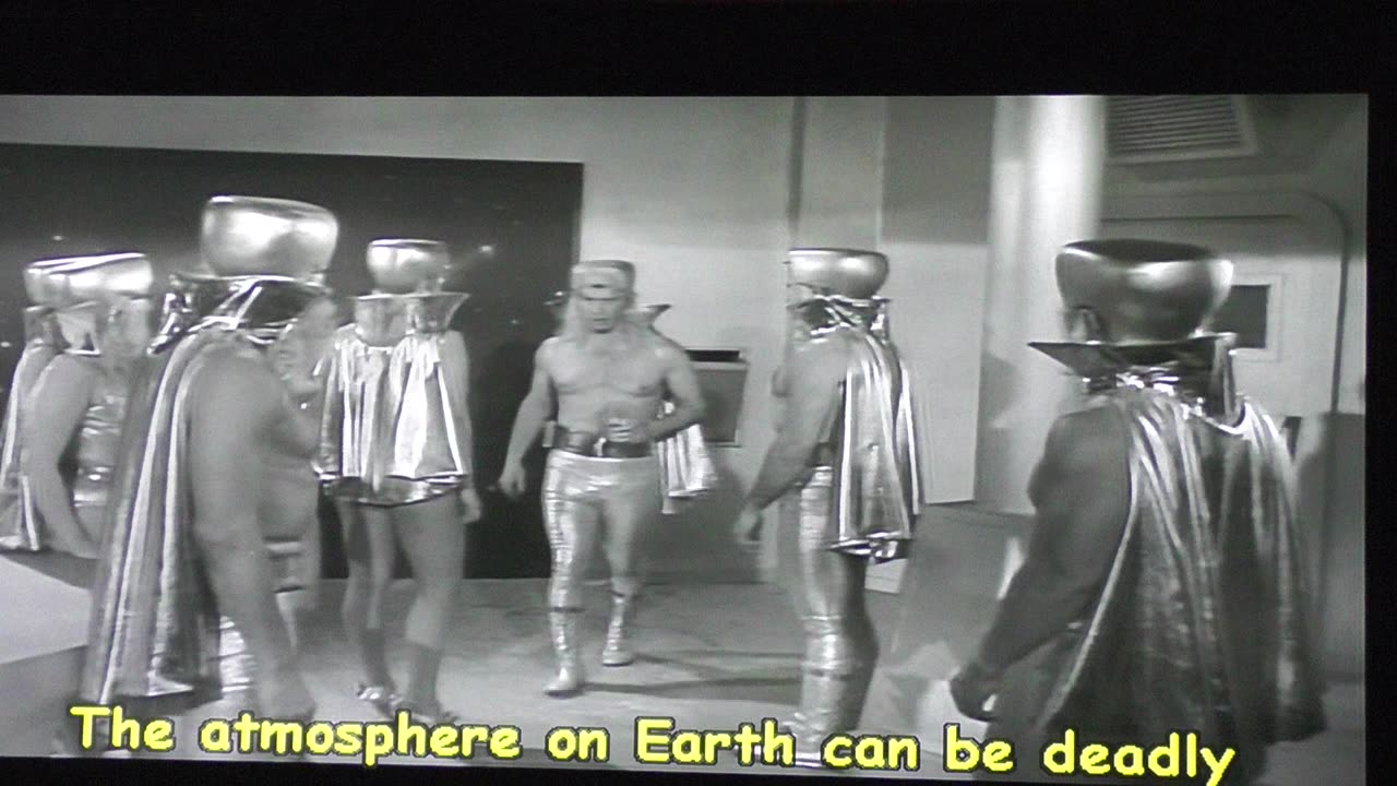 "Santo vs the Martian Invasion" Meet the fit, blonde Martians!