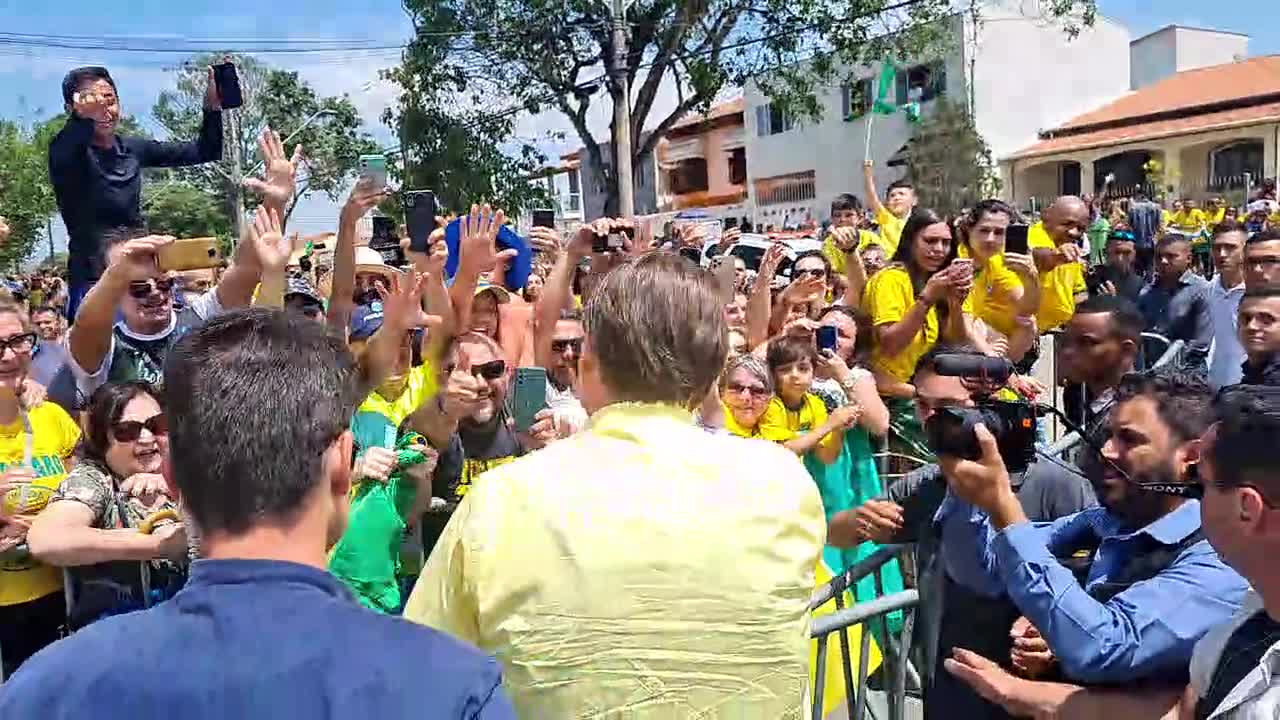 Jair Bolsonaro em Guaratinguetá - SP