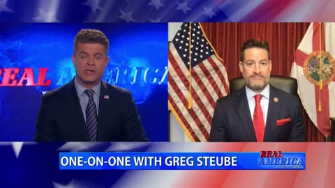 Real America -Dan Ball W/ Rep. Greg Steube (October 25, 2021)