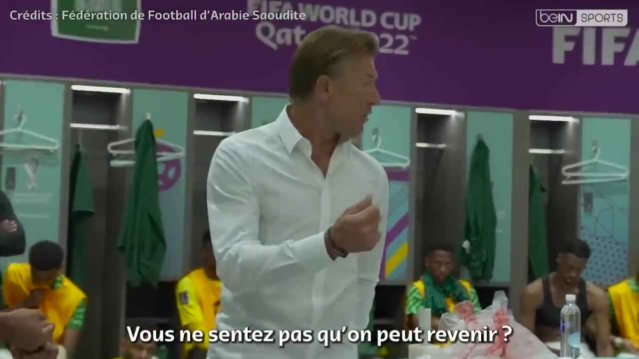 Prenez une photo avec Messi_- L'incroyable speech de Hervé Renard à la mi-temps contre l'Argentine