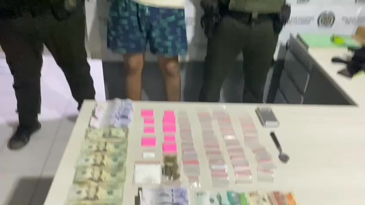 Capturado por tráfico de estupefacientes y cohecho