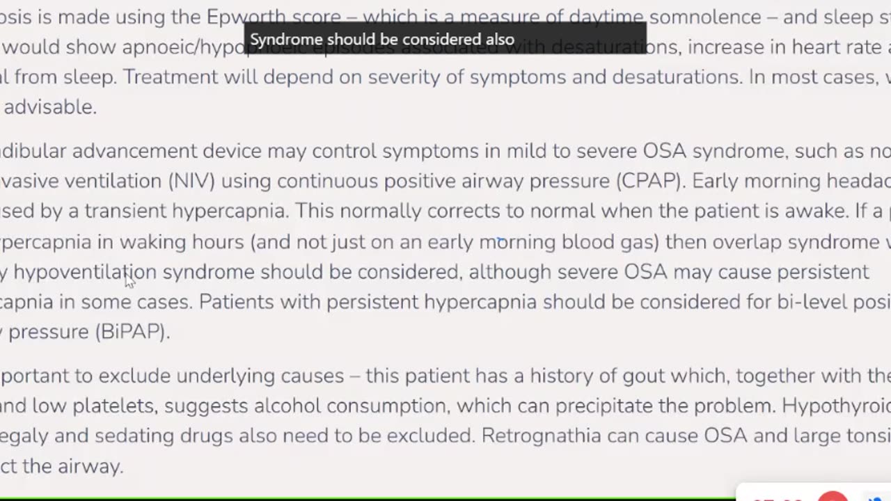 MRCP II Pastest Respiratory 3
