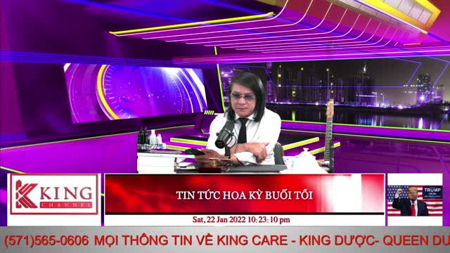 TIN TỨC HOA KỲ BUỔI TỐI - 01/22/2022 - KMCmedia Channel