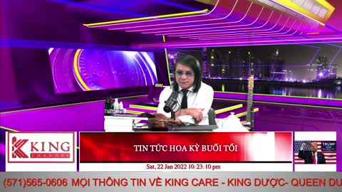 TIN TỨC HOA KỲ BUỔI TỐI - 01/22/2022 - KMCmedia Channel