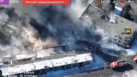 Ukrainian HIMARS strikes Donetsk