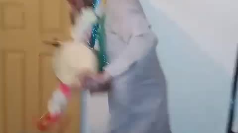 Man Dancing in Party.... with Drum 🥁