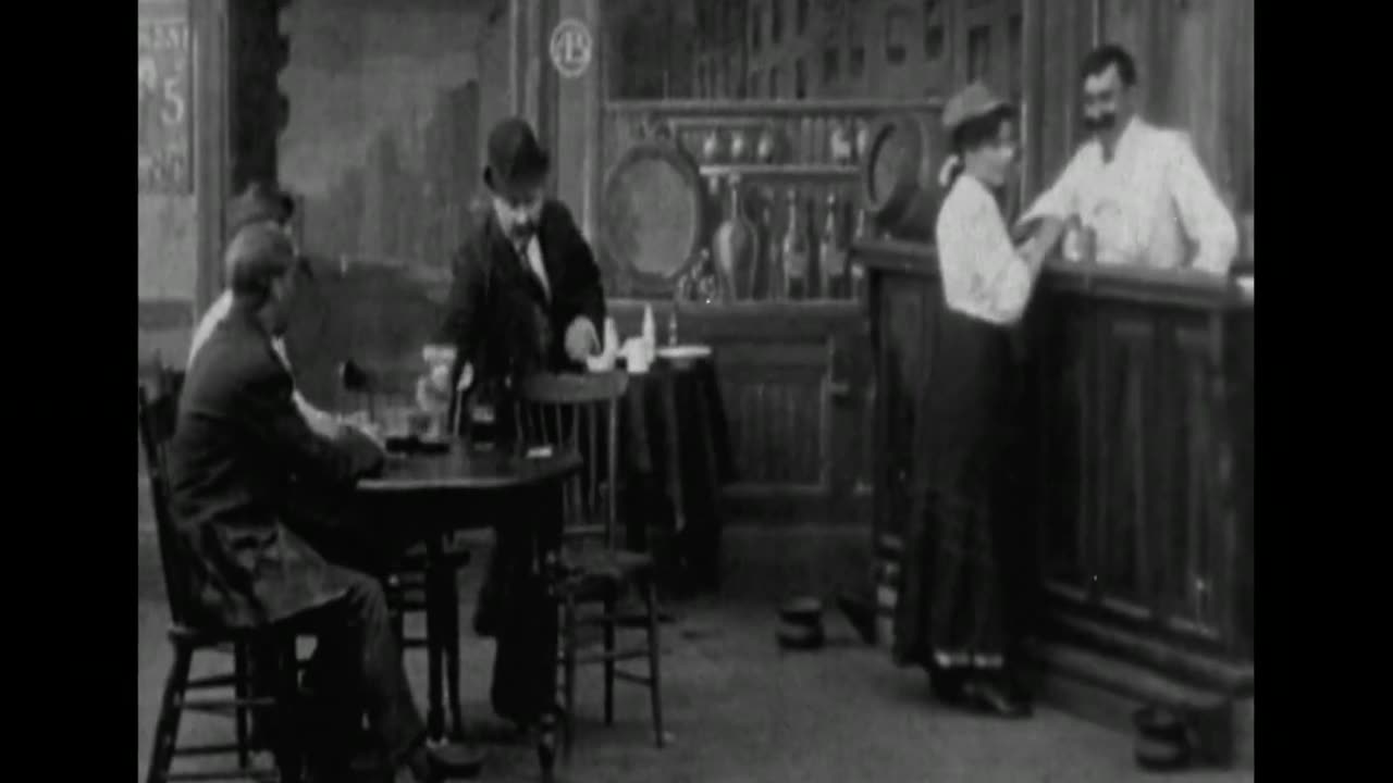 Over The Hills To The Poor House (1908 Original Black & White Film)