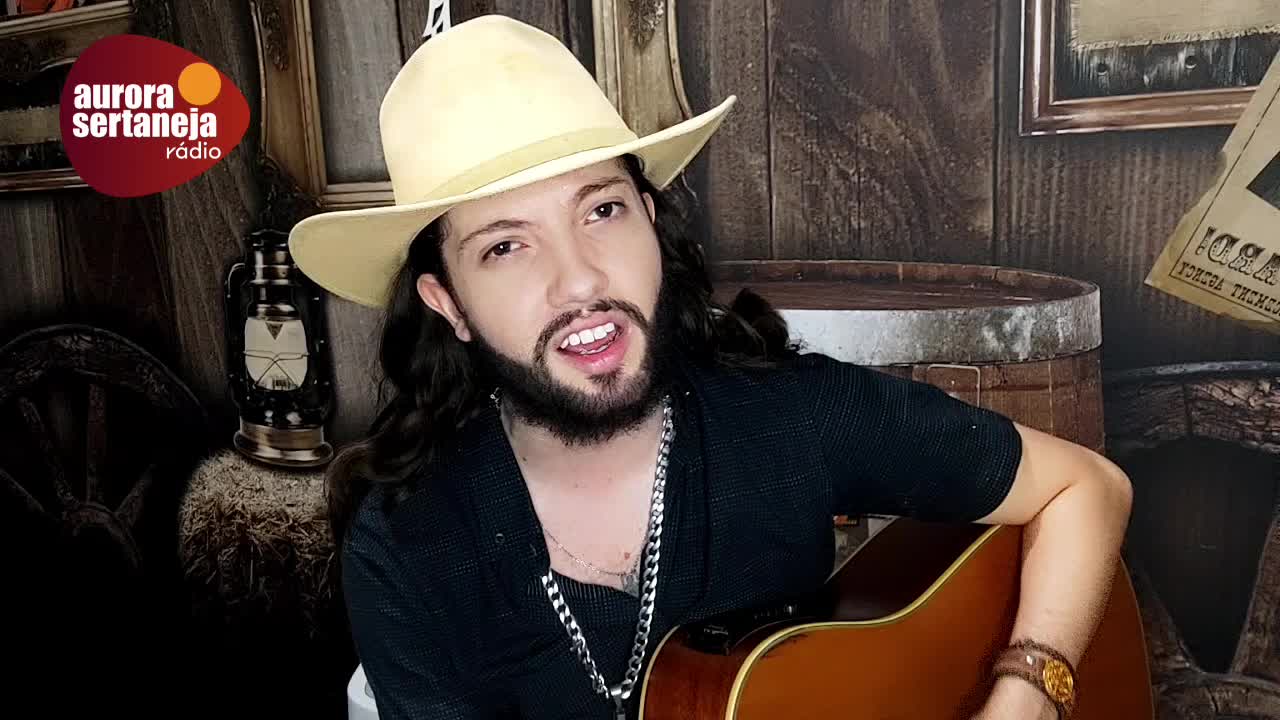 Dhonatan Coelho na rádio Aurora Sertaneja