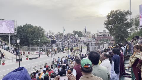 The Wagah Border 🙏🏽🙏🏽🇮🇳🇮🇳