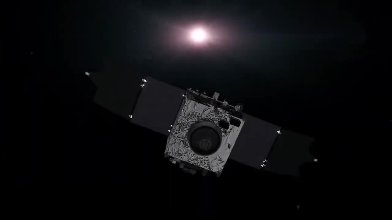 Launching Satellite Into Orbit Animation