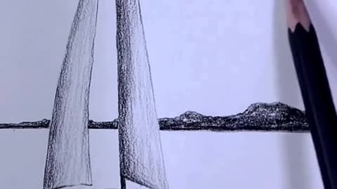 Set sail #CapCut #drawing #pencil #ship #fyp #foryou