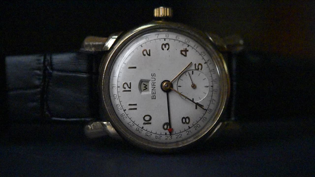 Benrus Pointer Date Manual Watch