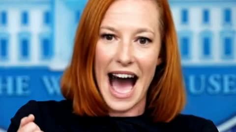 Jen Psaki complaining about having to work