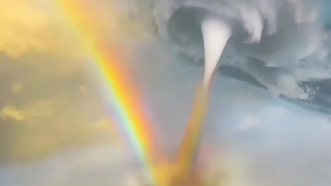 "If you are like a rainbow, you will know when you meet above"