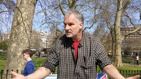 (1) Dave Workman - Passover - Speakers Corner Hyde Park London 9-4-2023