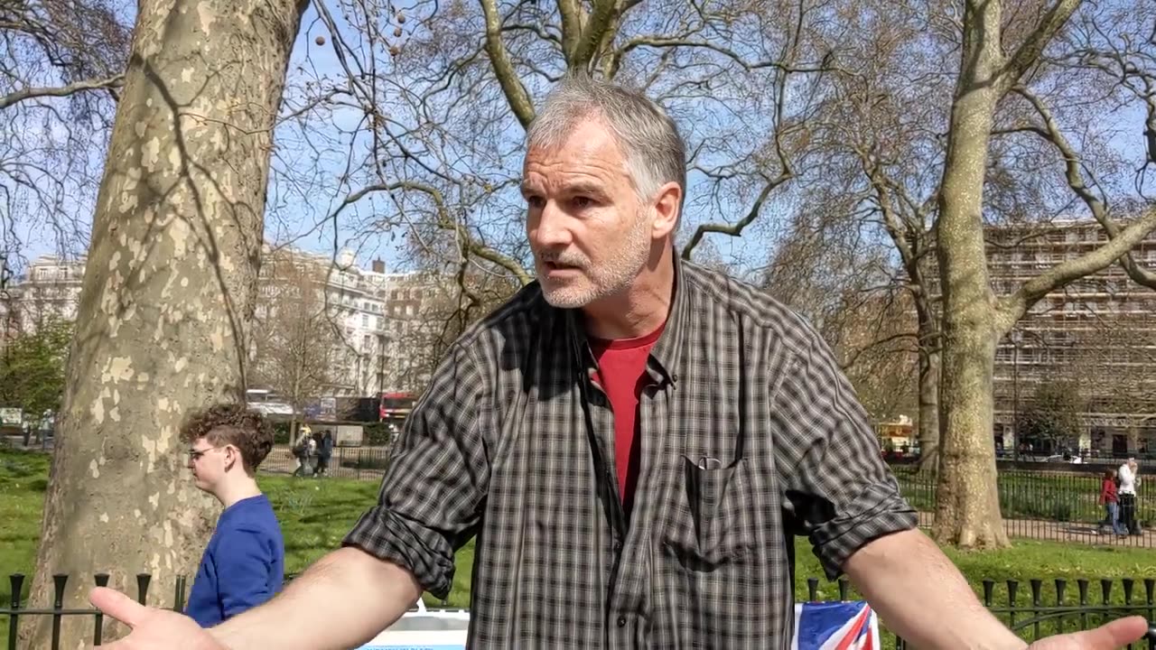 (1) Dave Workman - Passover - Speakers Corner Hyde Park London 9-4-2023