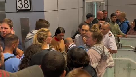 Flight cancelled and wait for the Karen at the end
