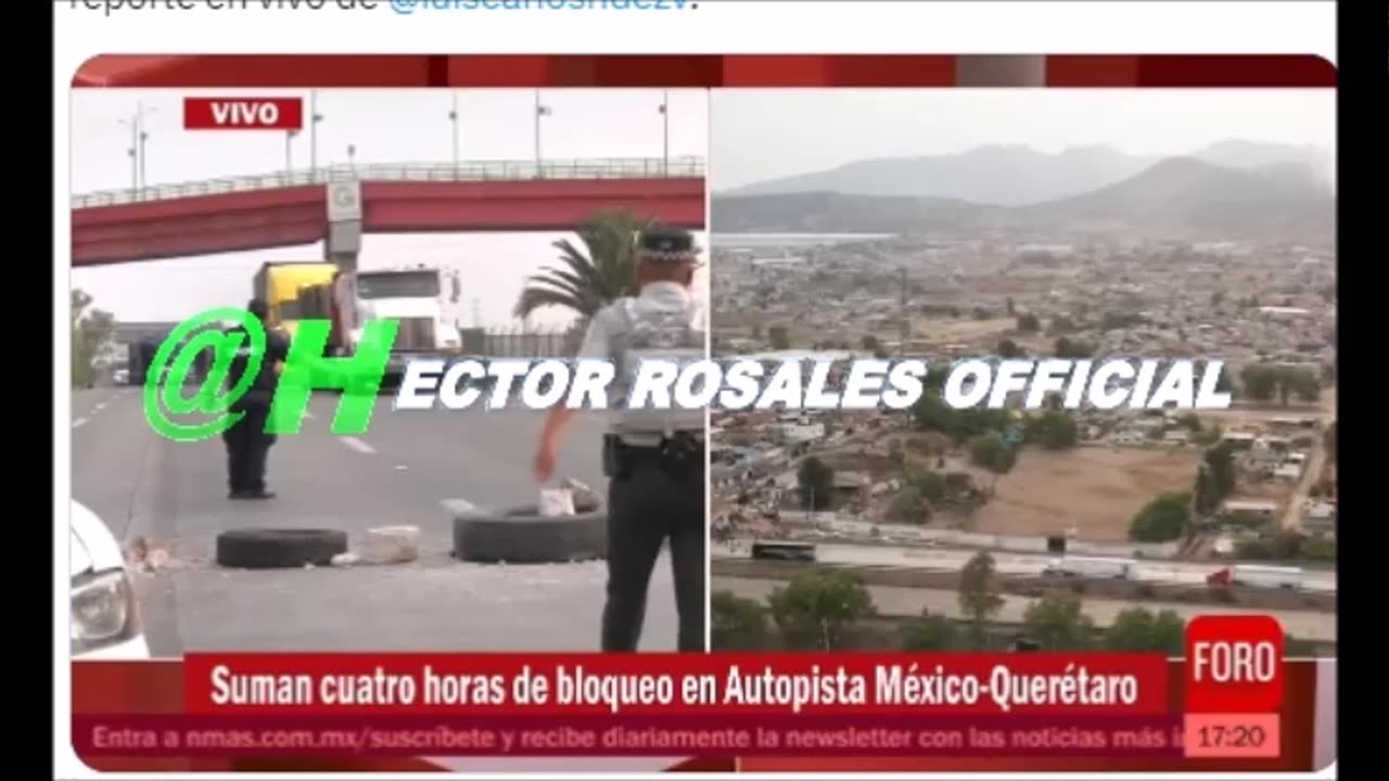 Bloquean Aut. Méx.-Qro por incendio en basurero cumple 5 días