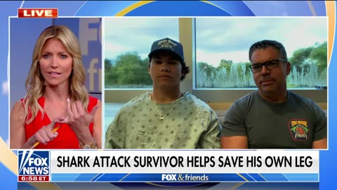 Survivor describes near-deadly shark attack