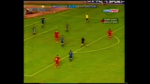 Macedonia vs Liechtenstein (EURO 2004 Qualifier)