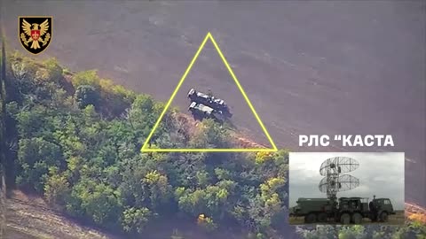 💥🔥 HIMARS hits Russian "39N6 Kasta-2E2" radar in the Eastern direction!