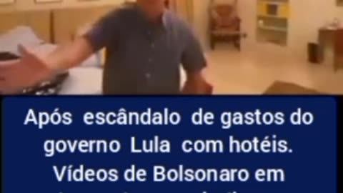 Hospedagem luxuosa de Bolsonaro na Itália
