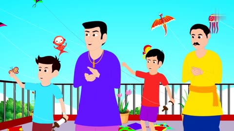 "🎏 Patang Story | Unleashing Courage & Kindness: A MUST-WATCH Kids' Moral Adventure!"