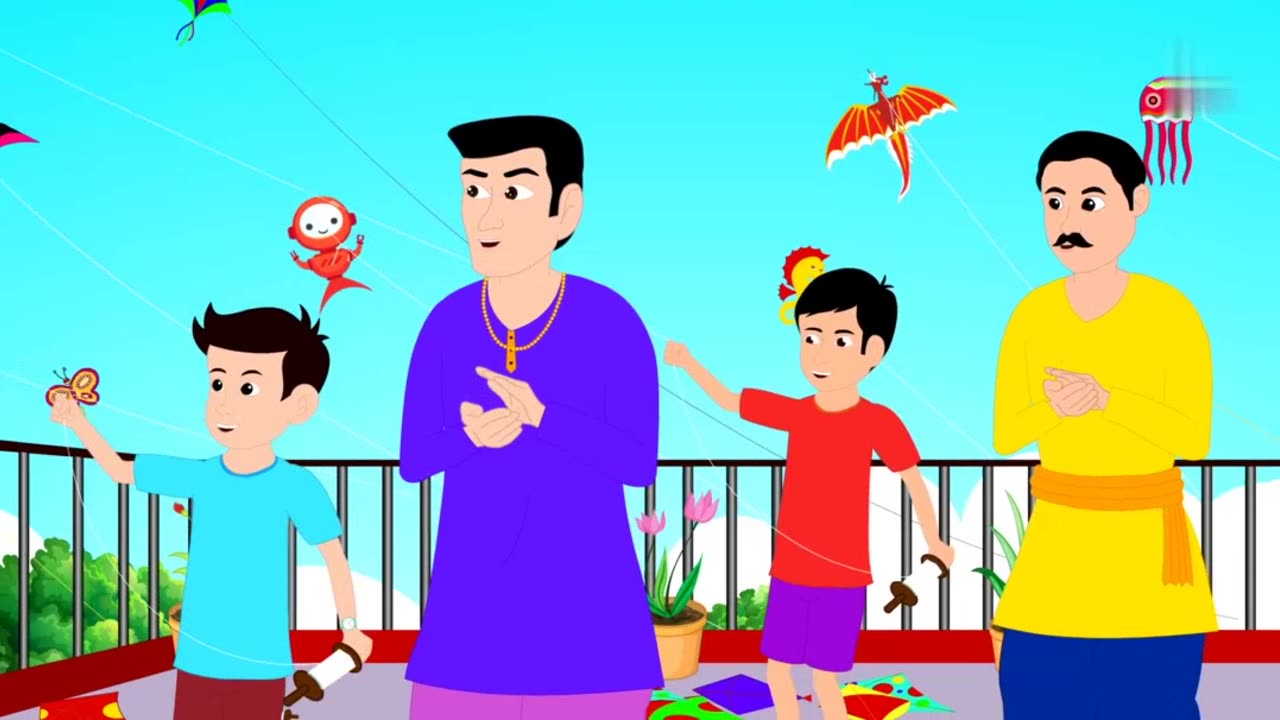 "🎏 Patang Story | Unleashing Courage & Kindness: A MUST-WATCH Kids' Moral Adventure!"