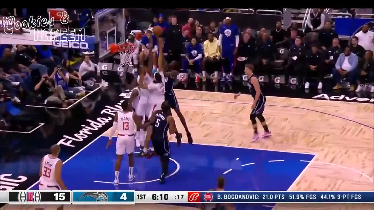 Bol Bol Highlights Magic vs. Clippers 7th Dec 2022