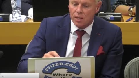 EU parliament member Rob Roos asked a Pfizer representative at a hearing if the mRNA vaccine was tested on preventing transmission at the time of introduction.