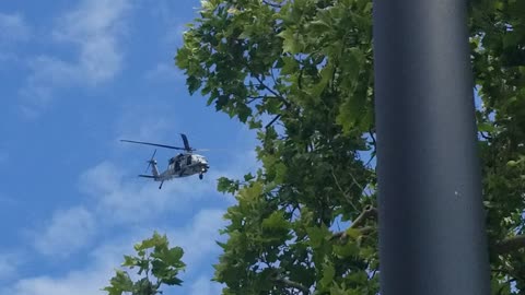 Silicon Valley, Helicopter Gets Close!