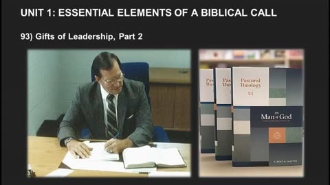 Albert Martin's Pastoral Theology Lecture 11
