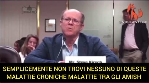 Amish e vaccini, testimonianza del dott. Steve Kirsch