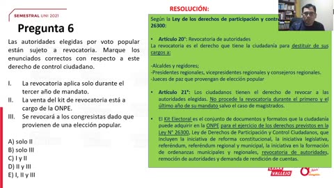 SEMESTRAL VALLEJO 2021 | Semana 16 | Economía S2