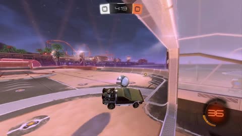 Rocket league what a save!