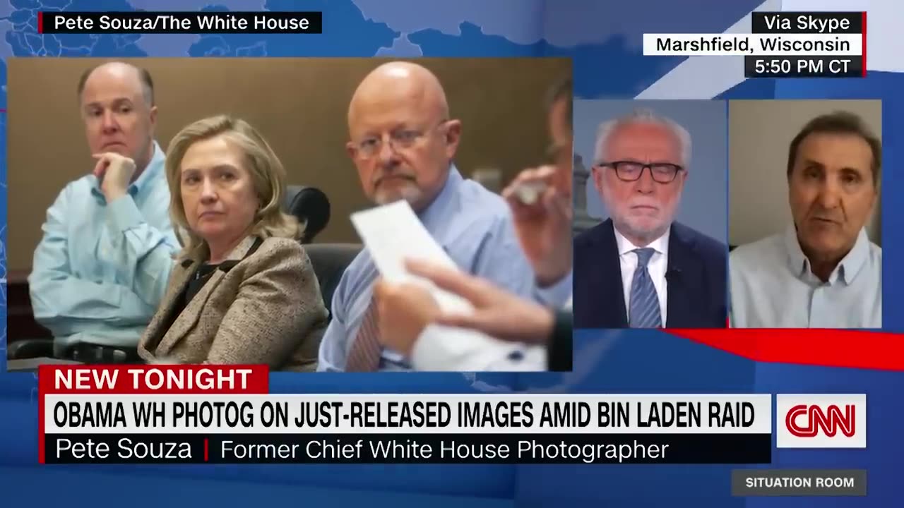 Never-before-seen images show inside White House on the day Osama bin Laden was killed