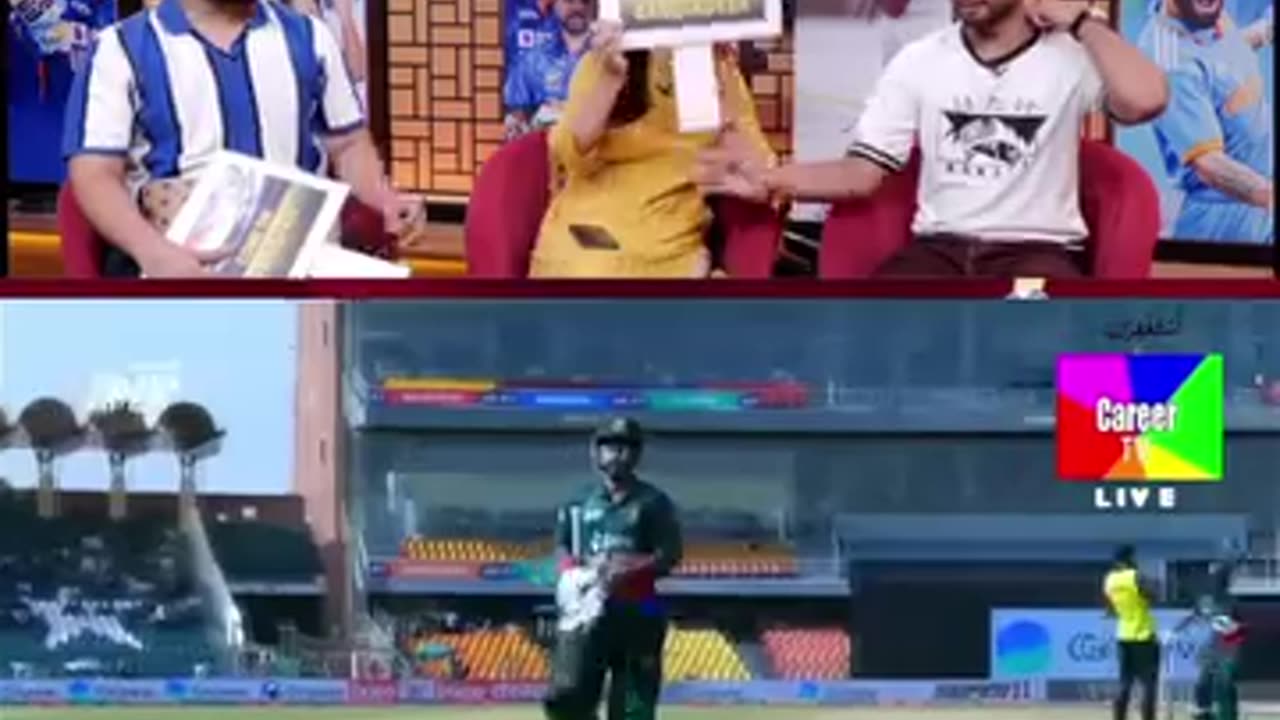 India ki Bolti Bnd Pakistan vs bangladesh match par Progaram