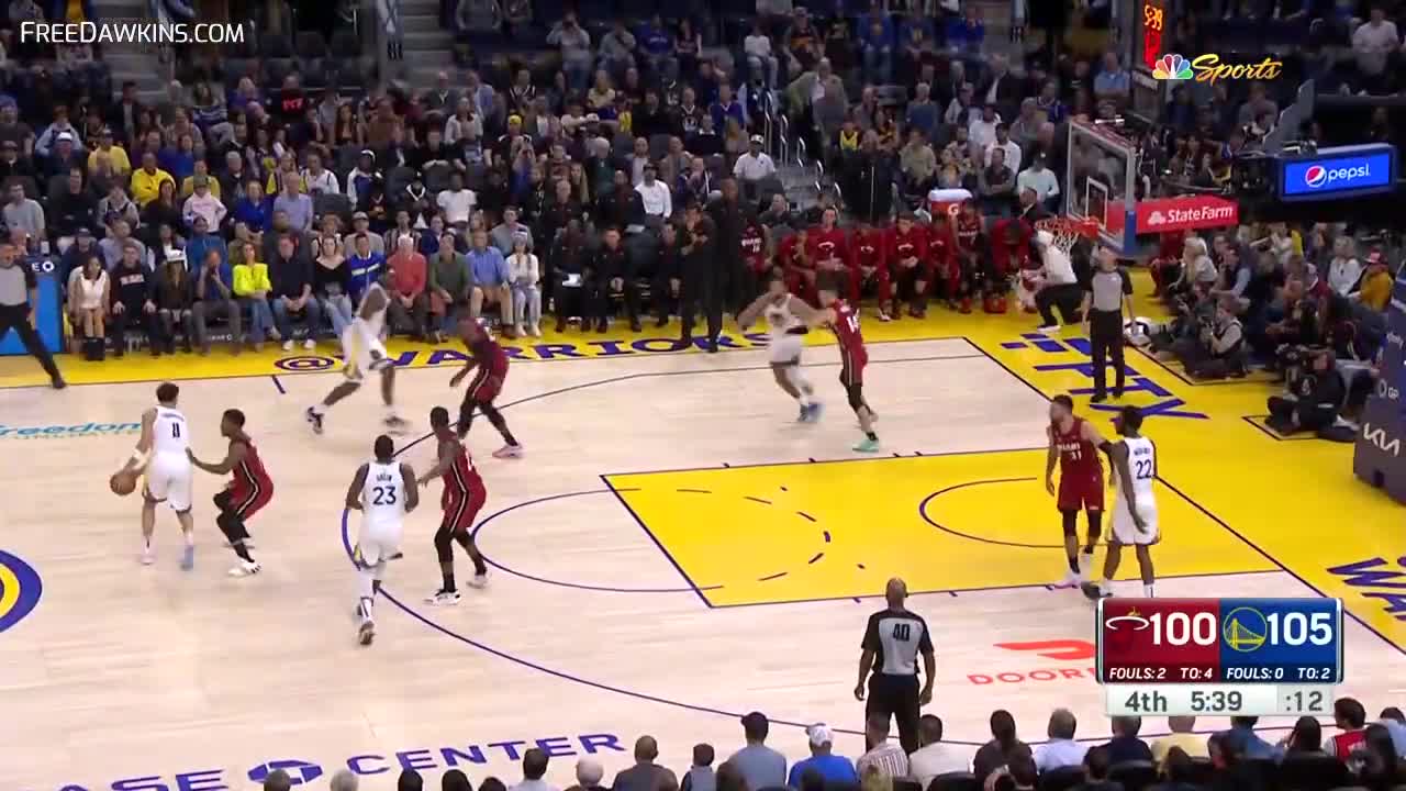 Golden State Warriors vs Miami Heat Full Game Highlights | Oct