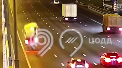 Loose Wheel Causes a Car to Crash