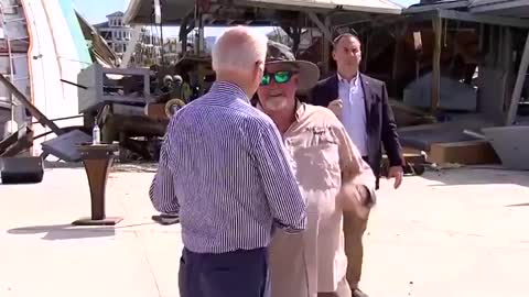 Biden says "no one f***s with a Biden" on hot mic.