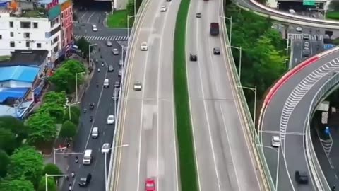 Beautiful roads view.