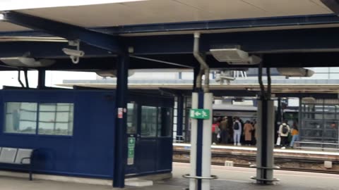 Busy Peak Time At Ashford International Station, Kent UK 2022