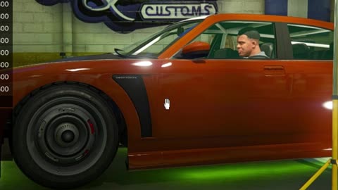 GTA 5 FRANKLIN MODIFIED HIS PERSONAL CAR IN GTA FIVE