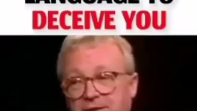 Doublespeak is a way to manipulate