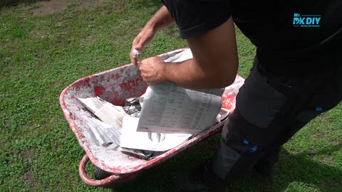 Making a Hydraulic paper briquette press