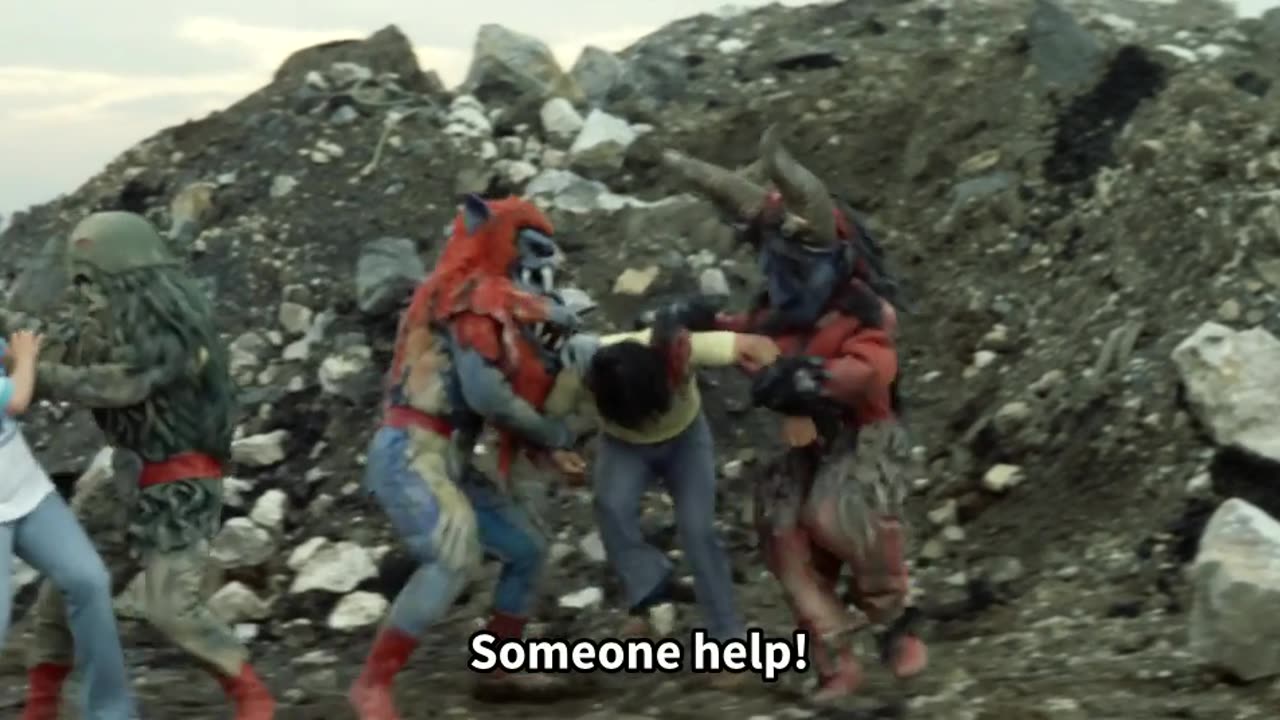 Five Riders Vs King Dark (Eng Sub)(HD)