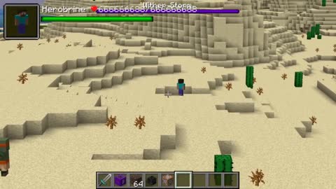 Herobrine vs Wither Storm 7 STAGE in minecraft part 6 creepypasta4